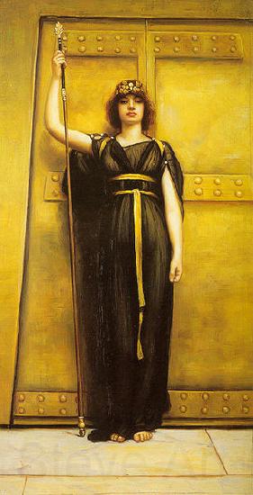 John William Godward A Priestess